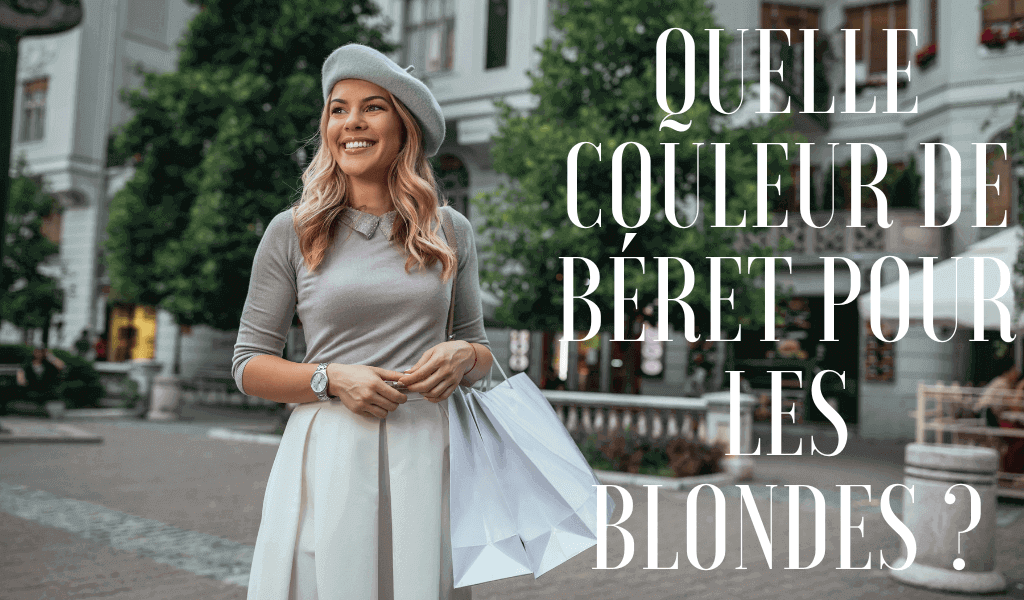 Bannière blog couleur béret blonde