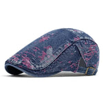 Casquette Plate Denim Art Urbain - Vignette | univers-beret