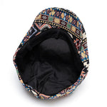 Casquette Plate Homme Motifs Aztèques - Vignette | univers-beret