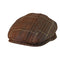 Casquette Savile Classic Tartan Marron
