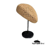 Béret au Crochet Caramel - Vignette | univers-beret