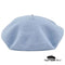 Béret Basque Bleu Clair Femme