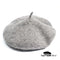 Béret Basque Gris Clair Enfant