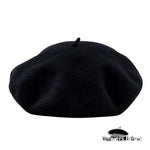 Béret Basque Noir Femme - Vignette | univers-beret