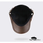 Casquette Béret Cuir Rétro - Vignette | univers-beret