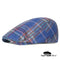 Casquette Béret Écossais Bleu