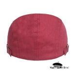Casquette Béret Homme Rouge Brodée - Vignette | univers-beret
