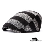 Casquette Béret Rayé Noir - Vignette | univers-beret
