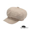 Casquette Gavroche Beige Crème Femme
