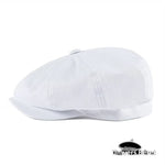 Casquette Gavroche Blanche - Vignette | univers-beret