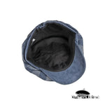 Casquette Gavroche Bleue à Carreaux - Vignette | univers-beret