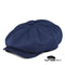 Casquette Gavroche Bleue en coton