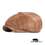 Casquette Gavroche Brun Orangé - Vignette | univers-beret