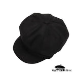 Casquette Gavroche Femme Noire - Vignette | univers-beret