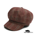 Casquette Gavroche Motifs Rayés Femme - Vignette | univers-beret