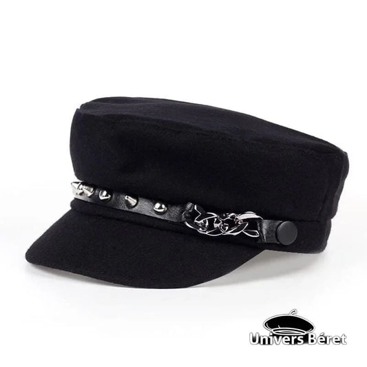 Casquette Marin Noire Femme