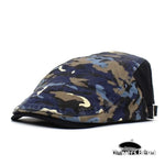 Casquette Plate à Motif Camouflage - Vignette | univers-beret