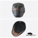 Casquette Plate Cuir - Vignette | univers-beret