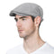 Casquette Plate Grise pour homme