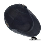 Casquette Plate Homme Noire - Vignette | univers-beret