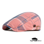 Casquette Plate Rose - Vignette | univers-beret