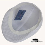 Casquette Plate Sport Blanche - Vignette | univers-beret
