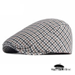 Casquette Plate Tweed pied de Poule Homme - Vignette | univers-beret