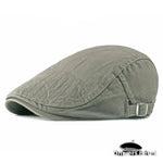 Casquette Plate Verte - Vignette | univers-beret