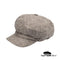 Gavroche Casquette pour Femme Gris Clair