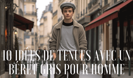 10 Idées de Tenues Avec un Béret Gris pour Homme