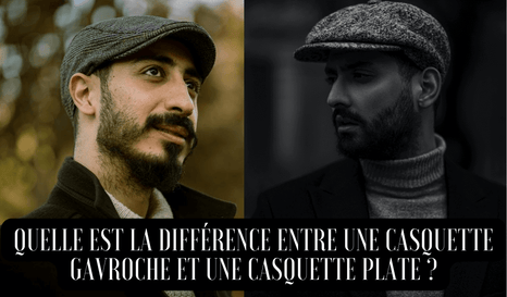 Quelle est la différence entre une casquette gavroche et une casquette plate ?