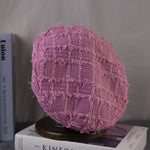 Béret Bohème en Laine Femme Rose Hiver - Vignette | univers-beret