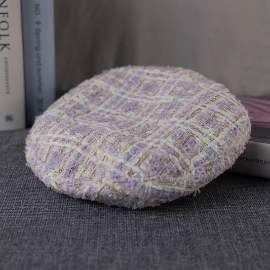 Beret En Laine Violet Style Urbain pour Femme