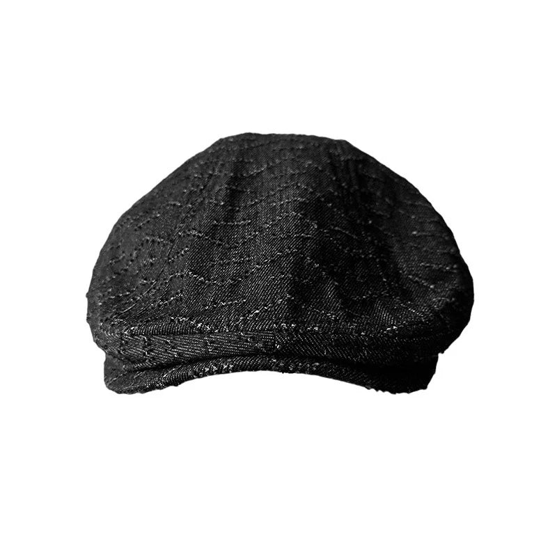 Casquette Noire eclipse Texturee