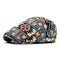 Casquette Plate Homme Motifs Azteques