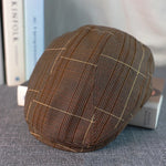 Casquette Savile Classic Tartan Marron - Vignette | univers-beret