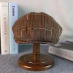 Casquette Savile Classic Tartan Marron - Vignette | univers-beret