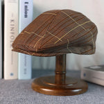 Casquette Savile Classic Tartan Marron - Vignette | univers-beret