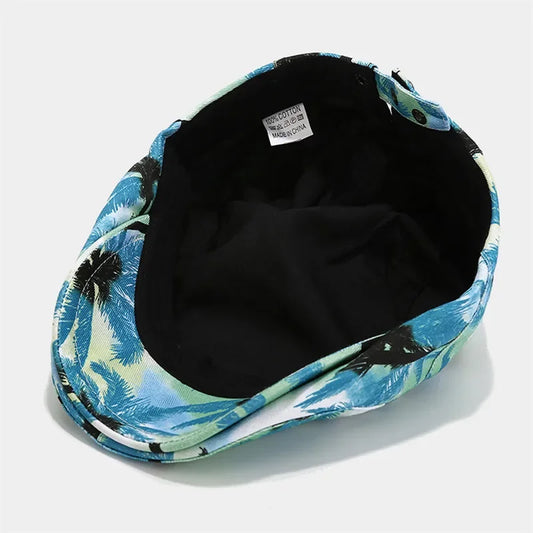 Casquette Été Imprimée Homme en Coton