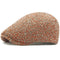 Casquette Plate Homme Terracotta – Coupe Irlandaise Automne Hiver