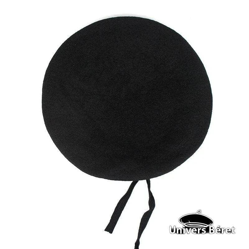 Béret Militaire Britannique 100% Laine - Couleurs Noir, Bordeaux, Vert, Tailles Uniques, Neuf
