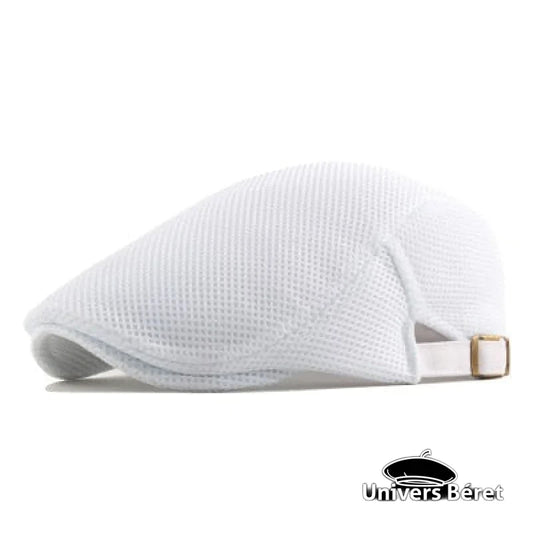 casquette-plate-blanche-ajustable-maille