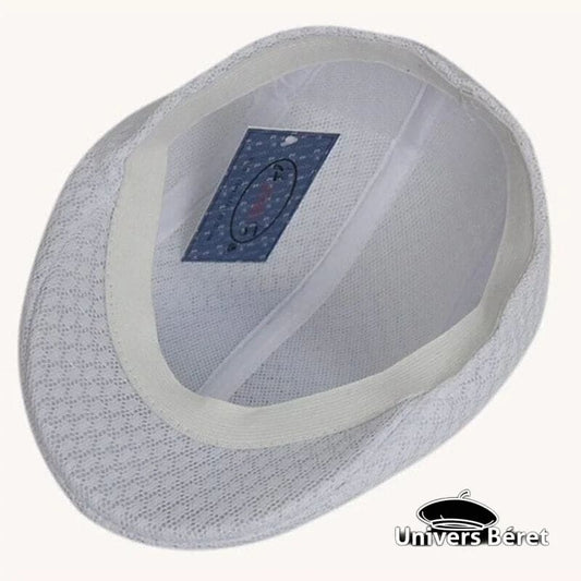 Casquette Plate Sport Blanche